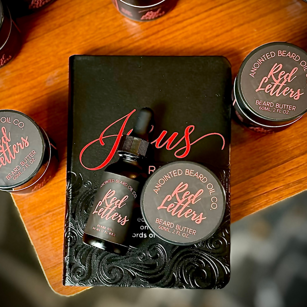 Red Letters Beard Collection