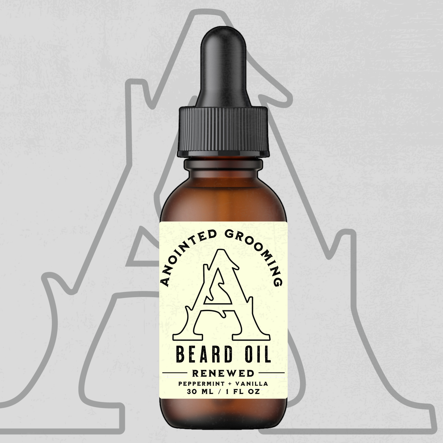 Renewed All Natural Beard Oil | Peppermint+Vanilla