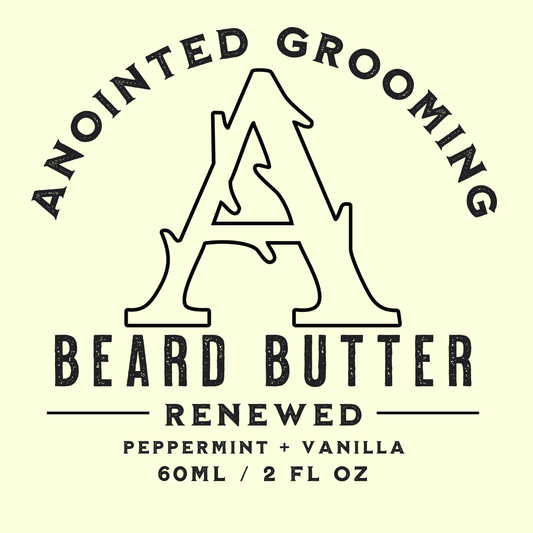 Renewed All Natural Beard Butter | Peppermint+Vanilla