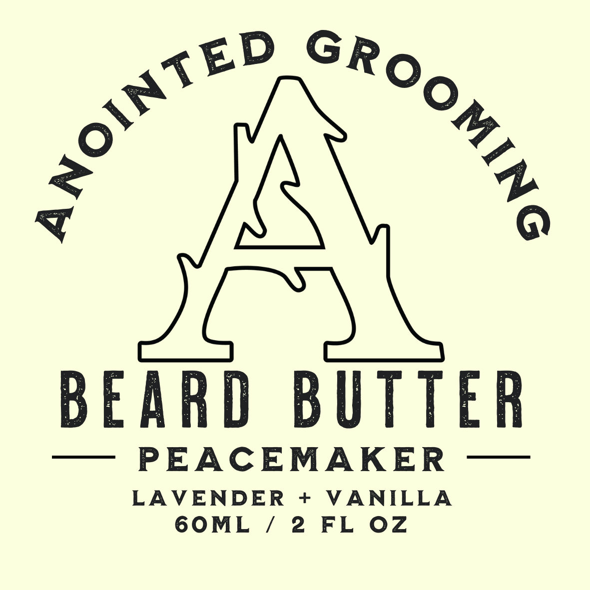 PeaceMaker All Natural Beard Butter| Lavender+Vanilla