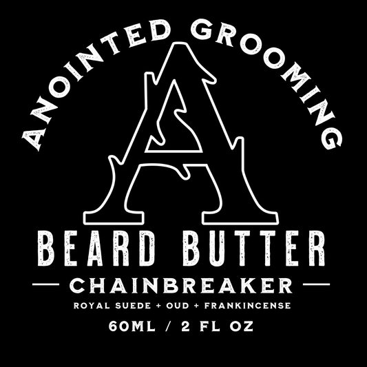 ChainBreaker Signature Beard Butter| Frankincense+Myrrh+Oud+ Royal Suede