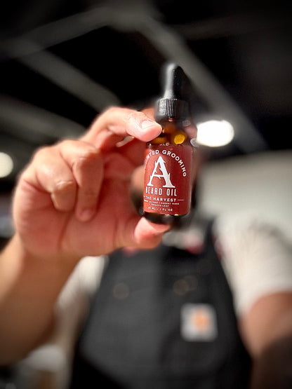 The Harvest Beard Collection Ombre Leather+ Cherry Wood+ Tobacco Leaf
